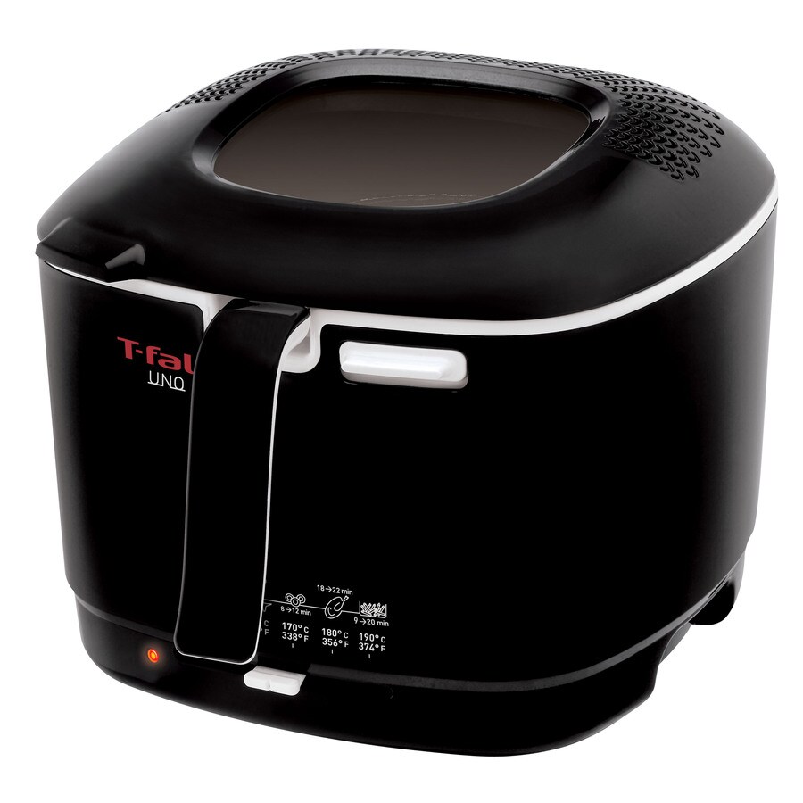T-fal EZ Clean Deep Fryer with Basket, Oil Filtration System, Stainless  Steel, 2.6 lb food capacity 