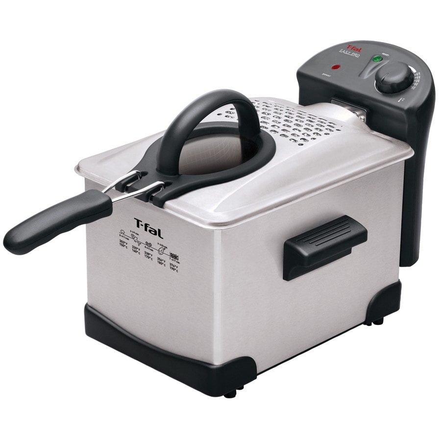 Goplus Stainless Steel 3.2 Quart Electric Deep Fryer - 1700W