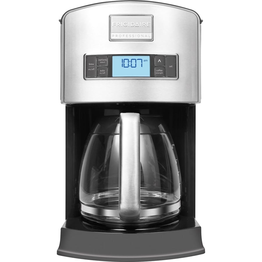 Frigidaire - Stainless Steel Single Cup Coffee Maker | Single Serve Coffee  Maker with 14 oz Capacity | Adjustable Drip Tray | Travel Coffee Maker with
