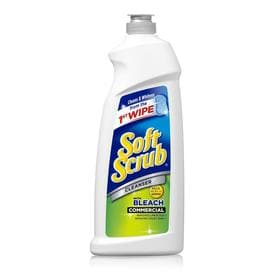 Soft Scrub Antibacterial Cleaner with Bleach Surface Cleanser Commercial 36 Ounce