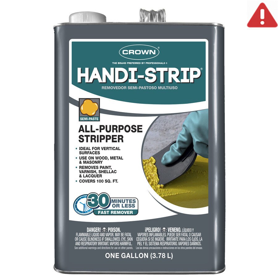 Crown 128fl oz Regular Stripper Semipaste in the Paint Strippers