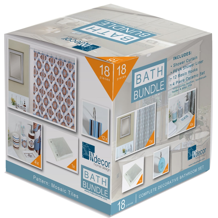 INdecor home design BIAB-1164-PLAT Mythology Pattern Platinum Ceramic