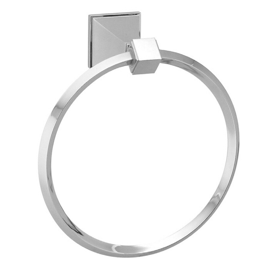 USE Mission Arts Polished Chrome Wall Mount Towel Ring