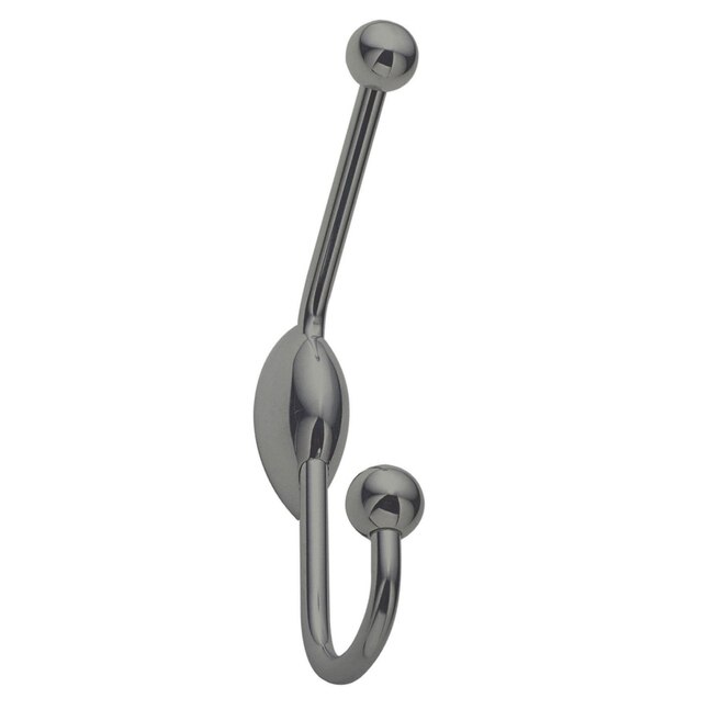 :USE 1021.13 Ollipsis Satin Nickel 2-Hook Towel Hook
