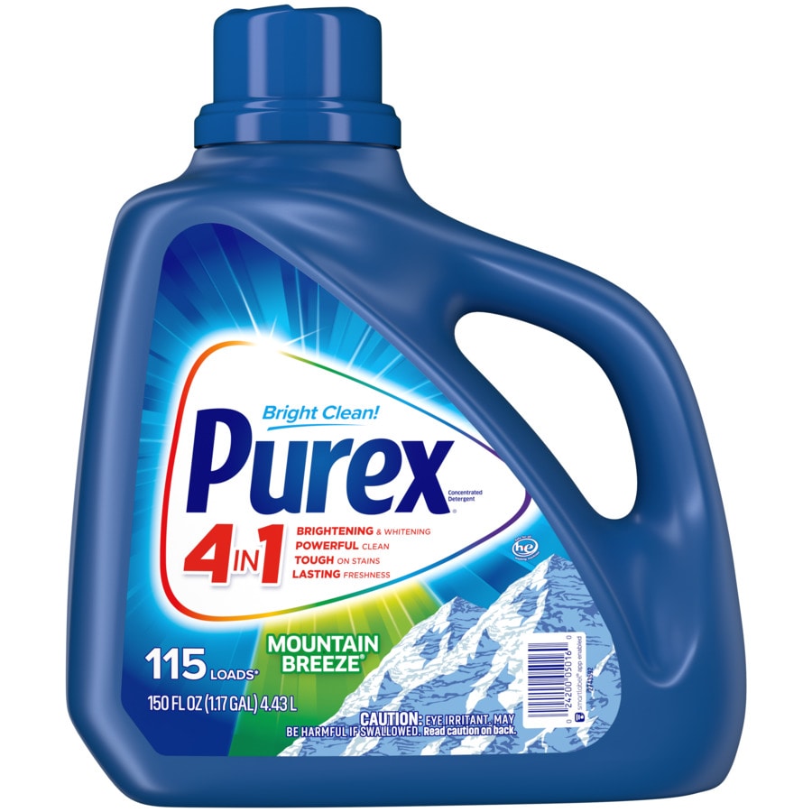 shop purex 150 fl oz mountain breeze he liquid laundry detergent at lowes com shop purex 150 fl oz mountain breeze he liquid laundry detergent at lowes com