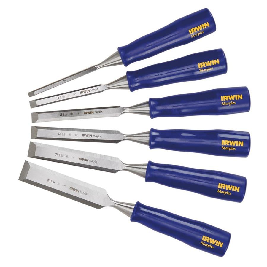 Shop IRWIN Marples 6-Pack Woodworking Chisels Set at Lowes.com