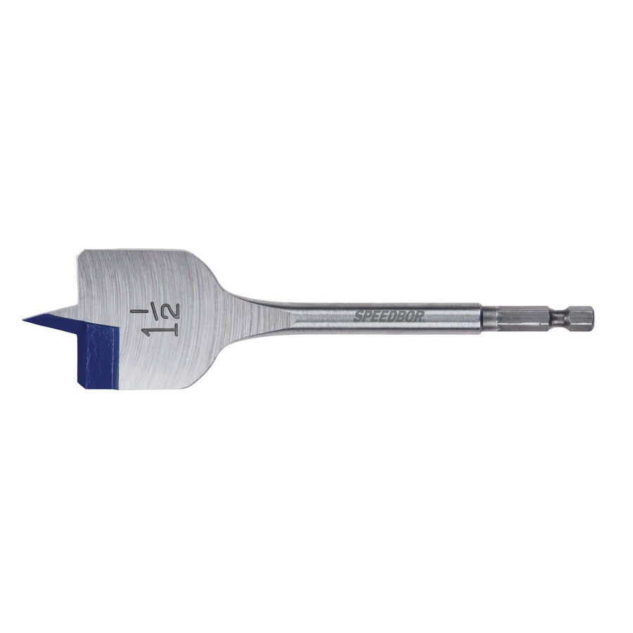 IRWIN SPEEDBOR 1-1/2-in Woodboring Spade Drill Bit in the Woodboring ...