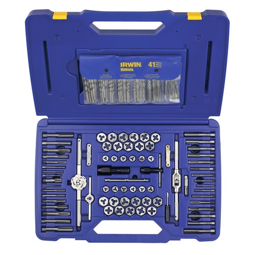 IRWIN 117-Piece Metric and Standard (SAE) Tap and Die Set in the Tap ...