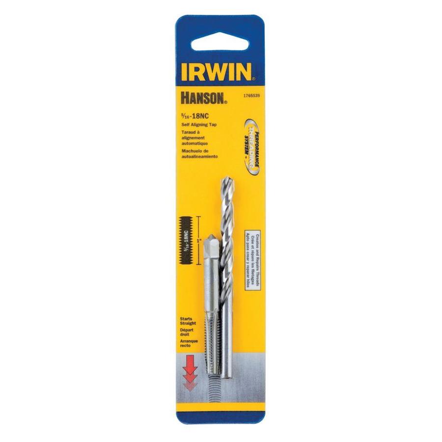 IRWIN Hanson 2 Pack SAE Tap And Drill Set In The Tap Drill Sets Irwin hanson 2 pack sae tap and drill set in the tap drill sets