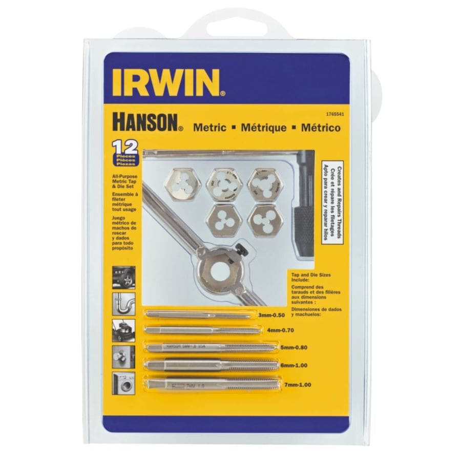 IRWIN 12-Piece Metric Tap and Die Set at Lowes.com