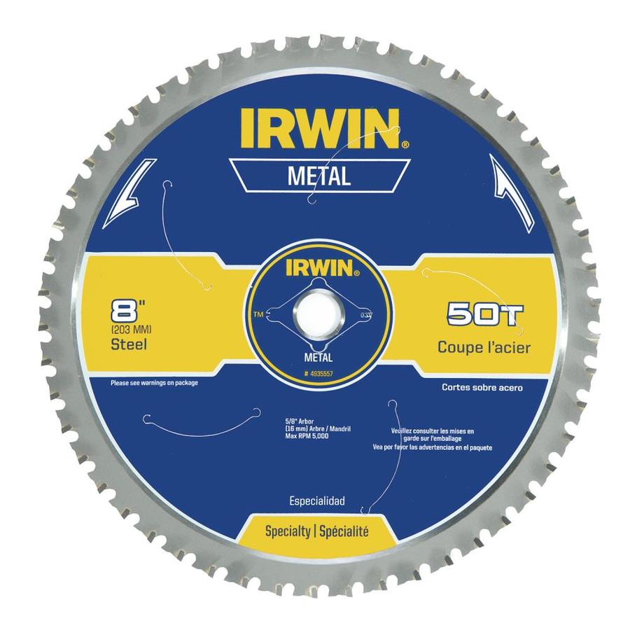 IRWIN 8-in Metal Cutting Circe Saw Blade