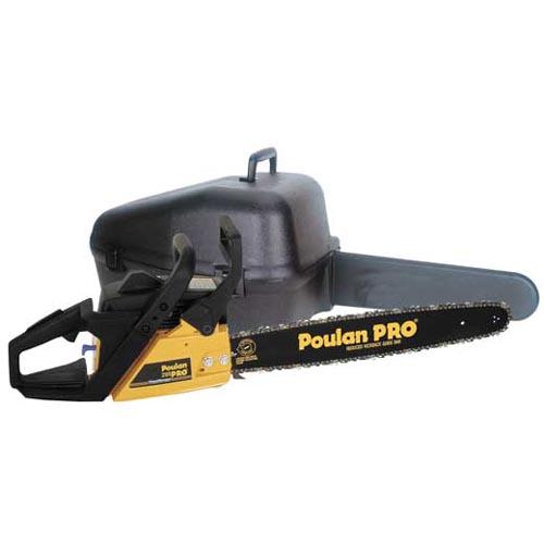 Poulan PROÂ® 46cc / 20" Bar Gas Chain Saw and Carrying Case at