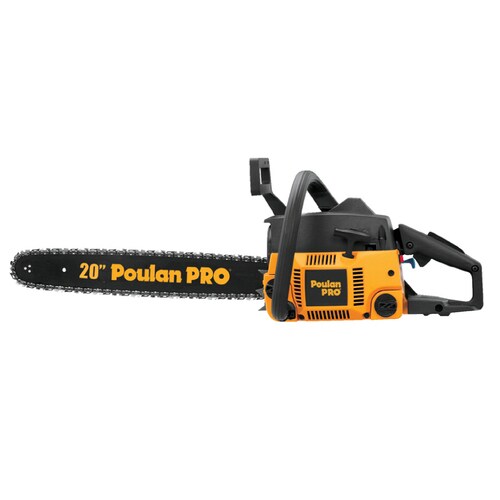 Poulan Pro 46cc 2-Cycle 20-in Gas Chain Saw in the Gas Chainsaws ...