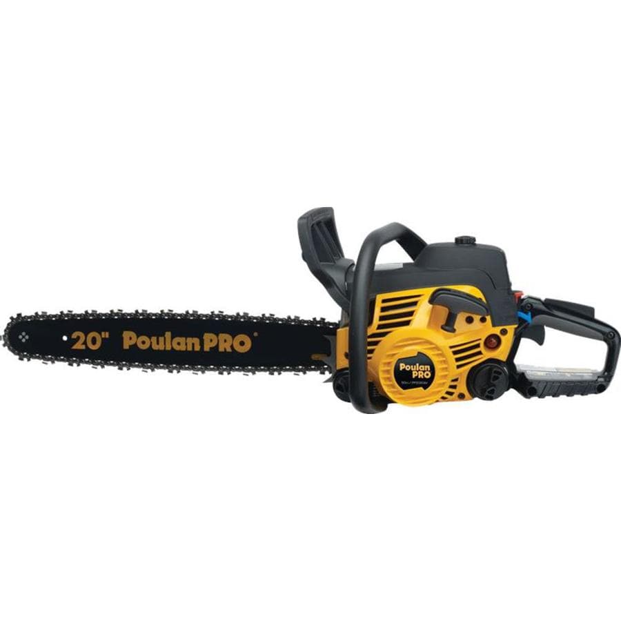 Poulan Pro 20in 50cc 2Cycle Gas Chainsaw in the Gas Chainsaws