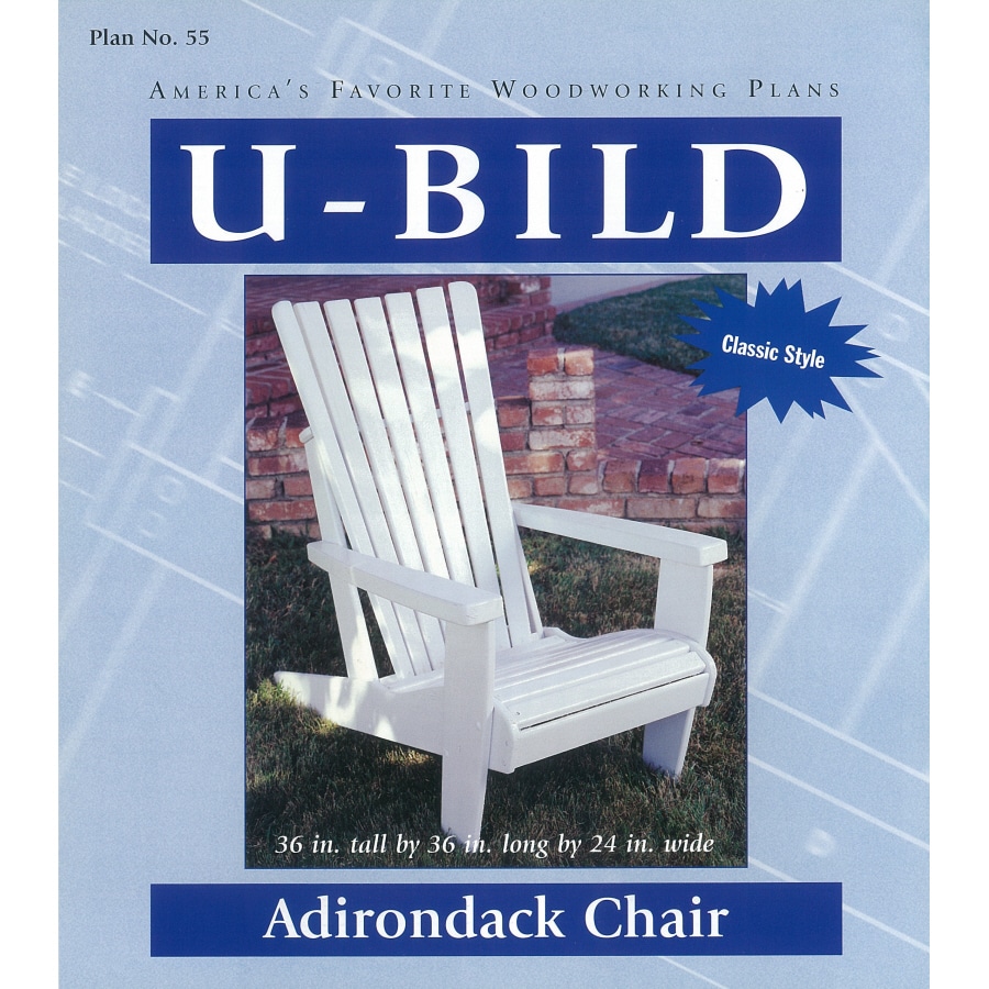 U Bild Adirondack Chair Carpentry And Woodcraft Book At Lowes Com