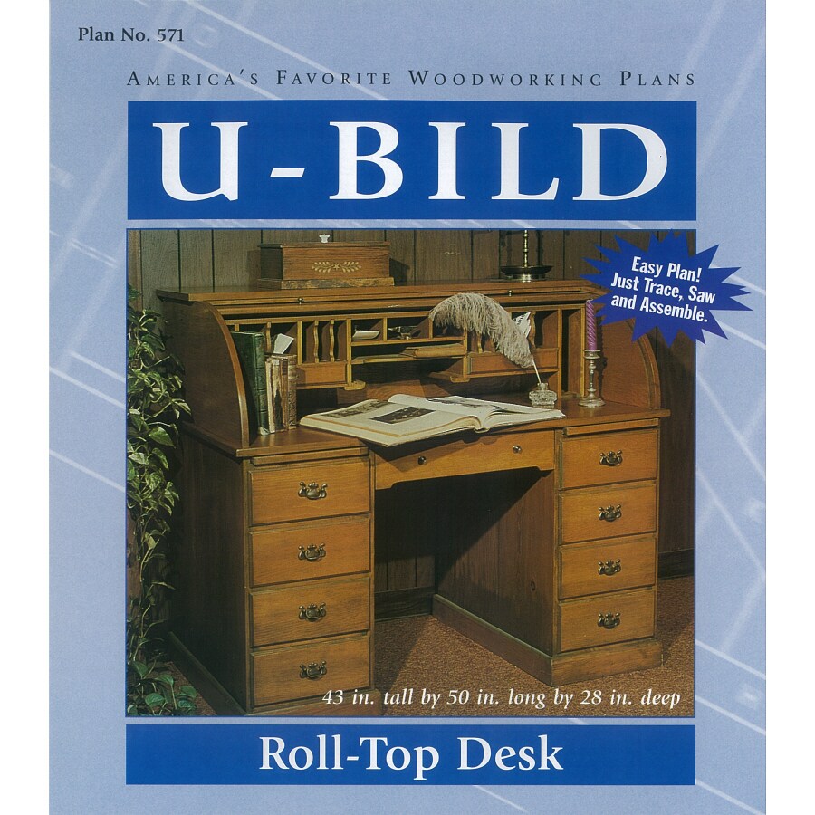 Shop U-Bild Roll-Top Desk Woodworking Plan at Lowes.com