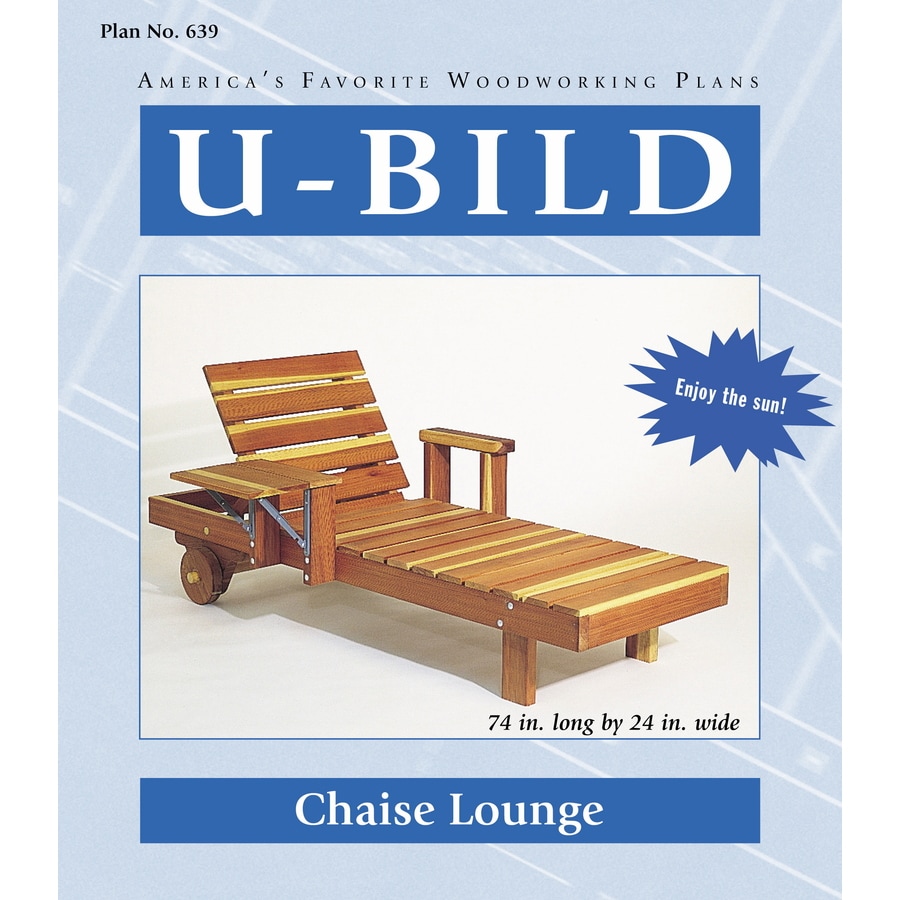 U-Bild 639 Chaise Lounge Woodworking Plan