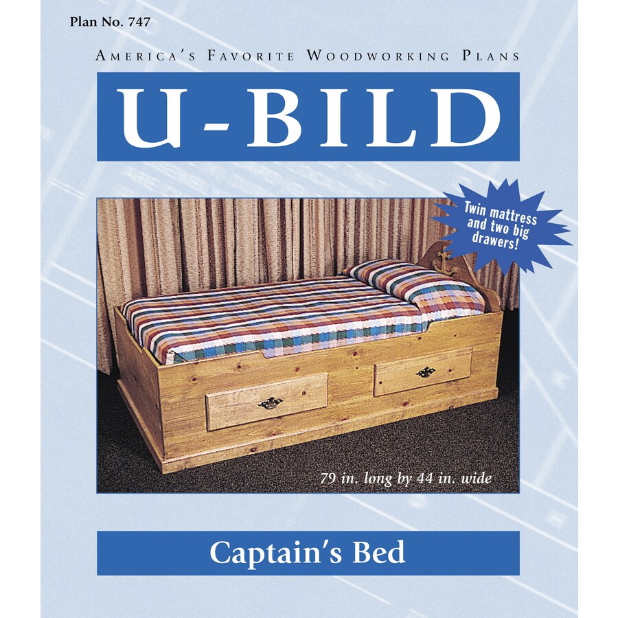 Shop U-Bild Captain's Bed Carpentry and Woodcraft Book at ...