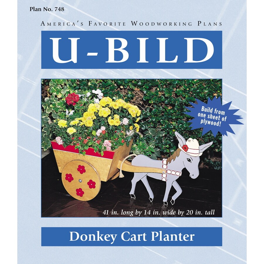 U Bild Donkey Cart Planter Woodworking Plan At Com