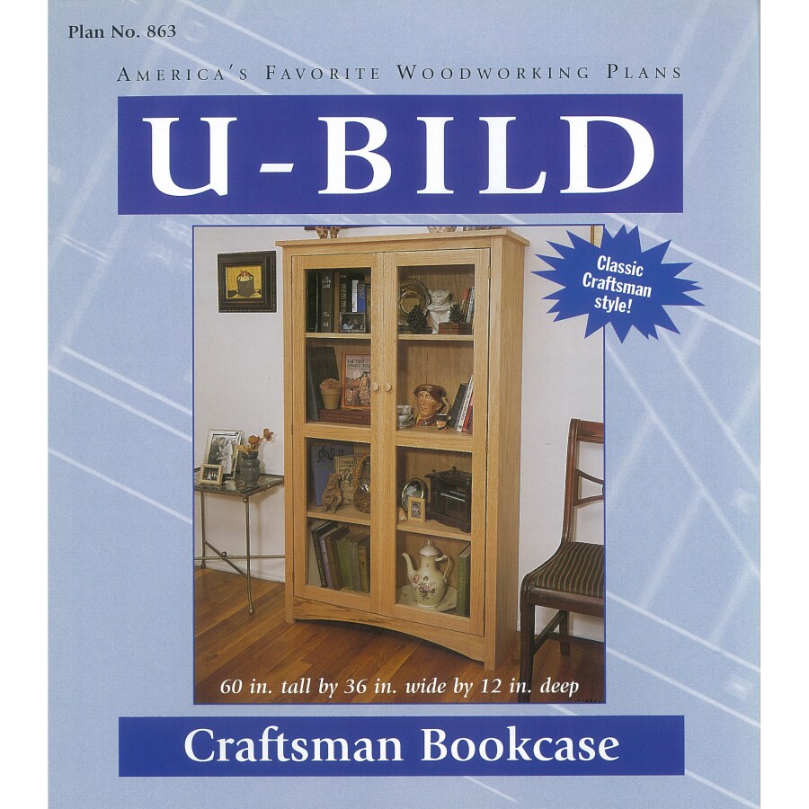 U-Bild Craftsman Bookcase Carpentry and Woodcraft Book