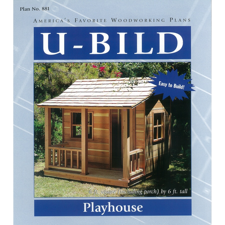 U Bild Playhouse Carpentry and Woodcraft Book at Lowes com