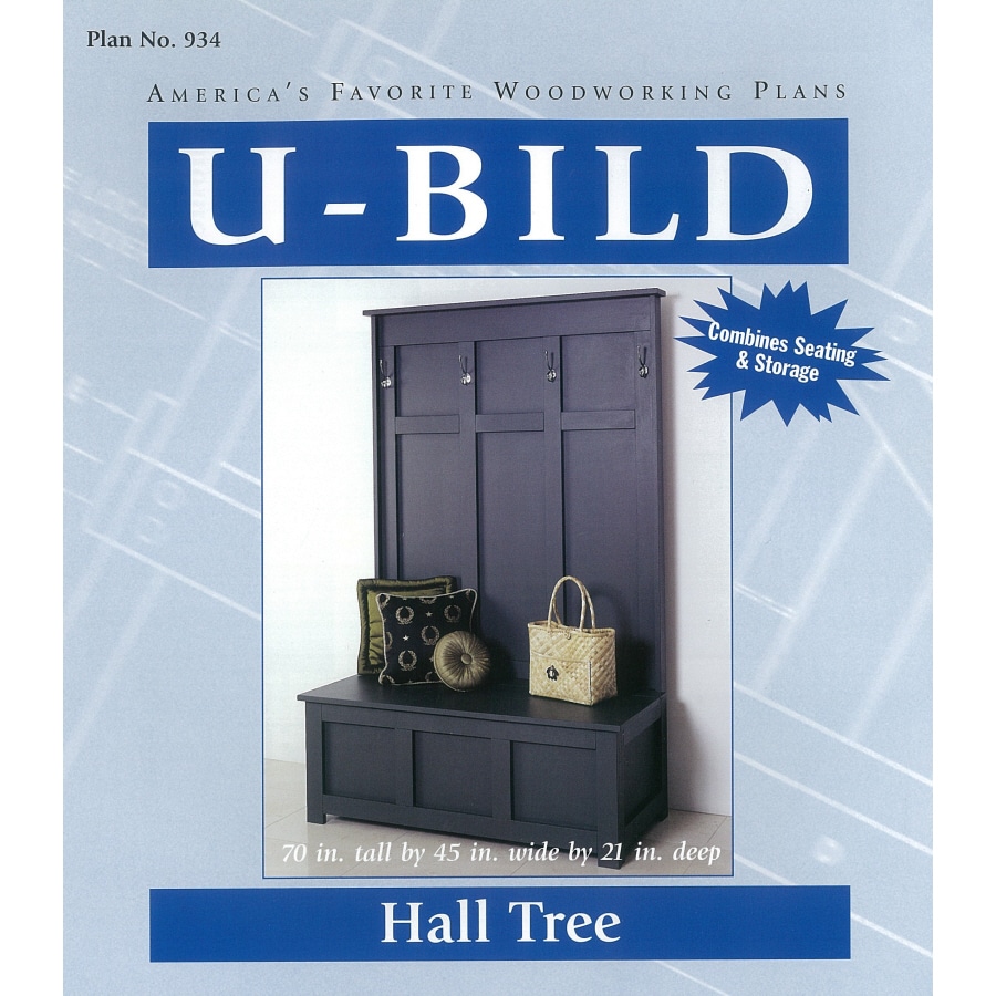 Shop U-Bild Hall Tree Carpentry and Woodcraft Book at 