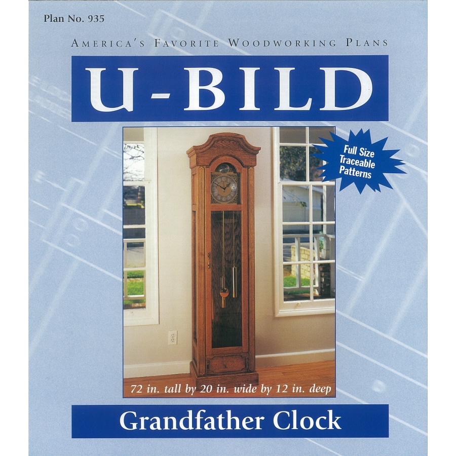U-Bild Grandfather Clock Carpentry and Woodcraft Book at 