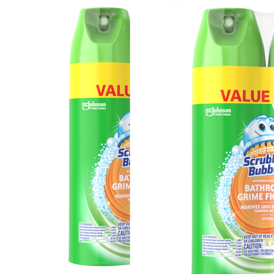 Scrubbing Bubbles Dissolve 0.28-fl oz Rainshower Liquid Multipurpose  Bathroom Cleaner at