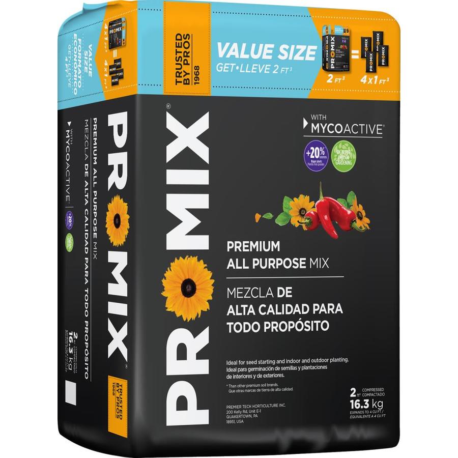 PROMIX PROMIX 2.2cu ft Potting Soil Mix in the Soil department at