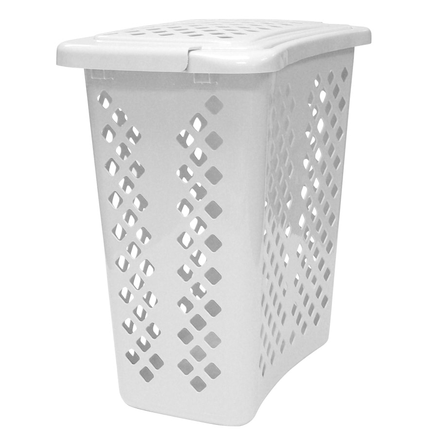 Home Logic 2-Bushel Plastic Clothes Hamper at Lowes.com