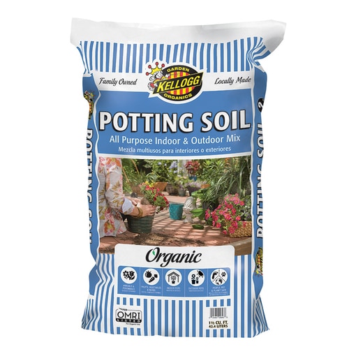 Kellogg 40-Quart Organic Potting Soil at Lowes.com