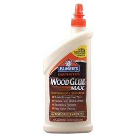ELMER'S Carpenters Wood Glue MAX Off-white Interior/Exterior Wood Adhesive (Actual Net Contents: 16-fl oz)