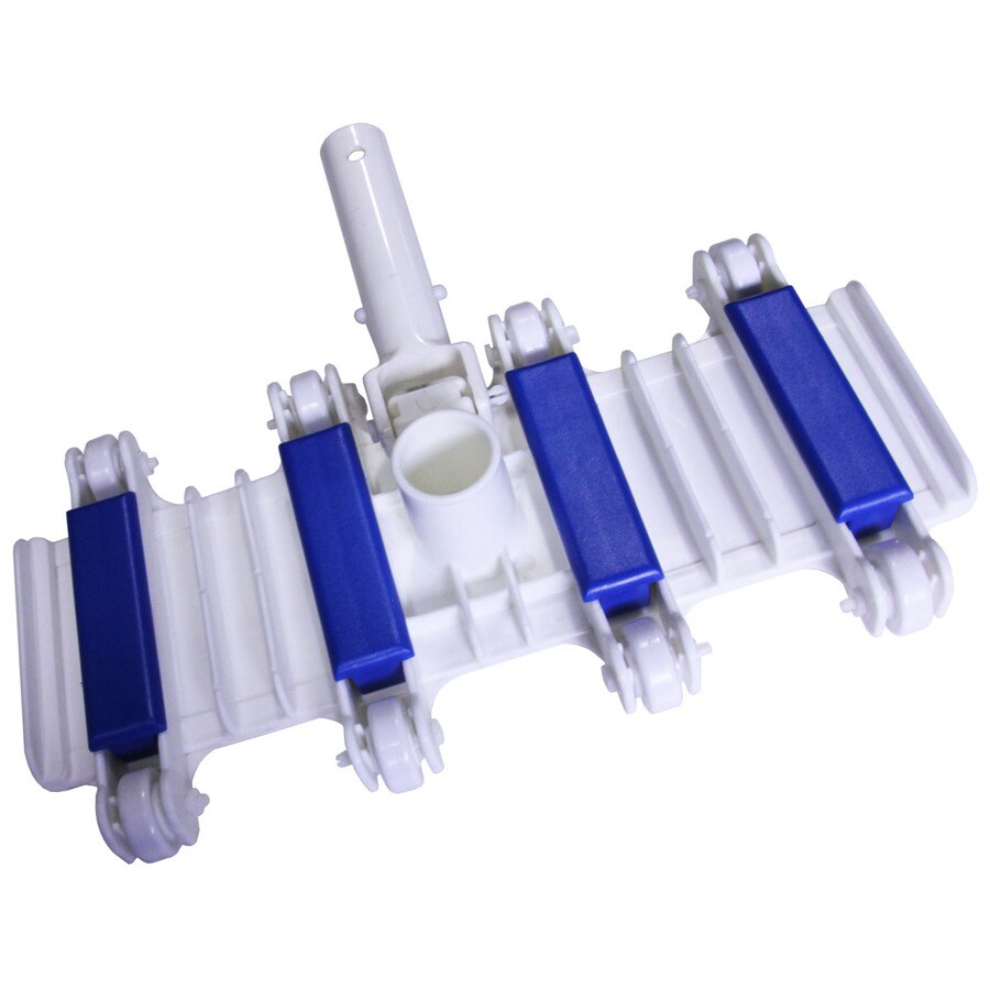 Aqua EZ 14in Flexible SwivelHandle Pool Vacuum Head with Wheels at