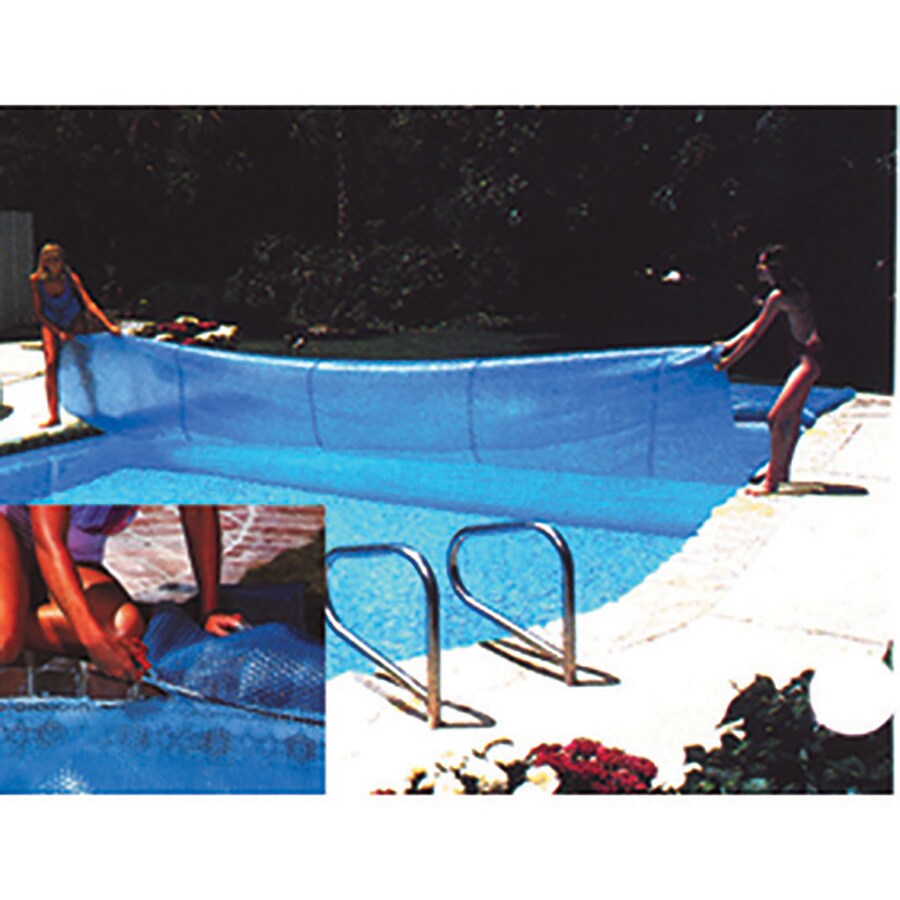 Pool Mate 36-ft x 18-ft Silver Deluxe Polyethylene Solar Rectangle