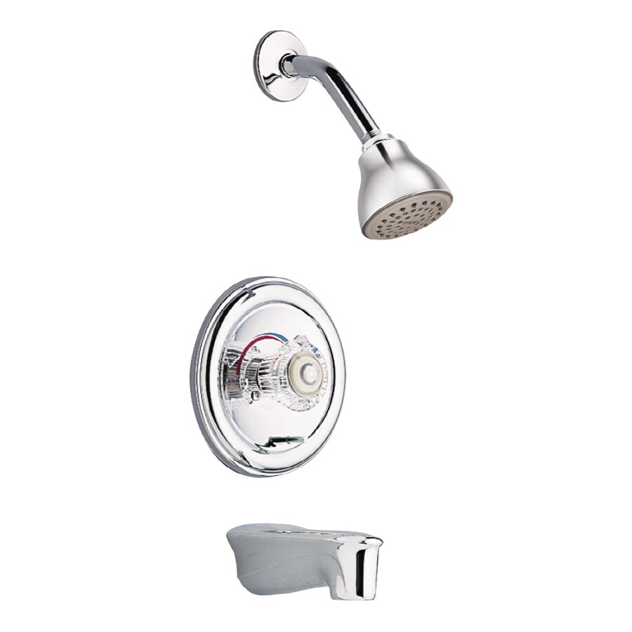 Moen Legend Chrome 1 Handle Bathtub And Shower Faucet With Single