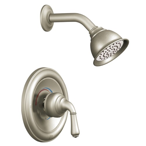 Moen Monticello Brushed Nickel 1Handle Shower Faucet Trim Kit with