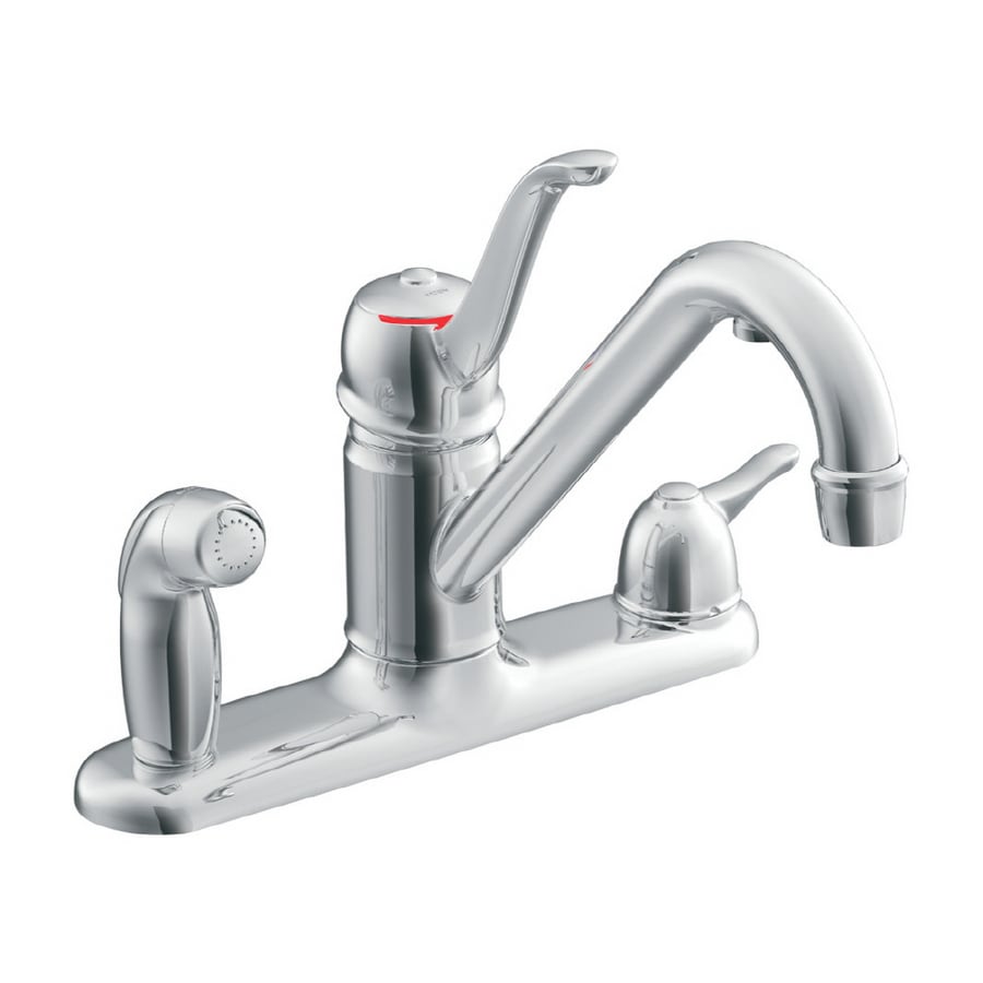 Moen Single Handle Kitchen Faucet in the Kitchen Faucets department at