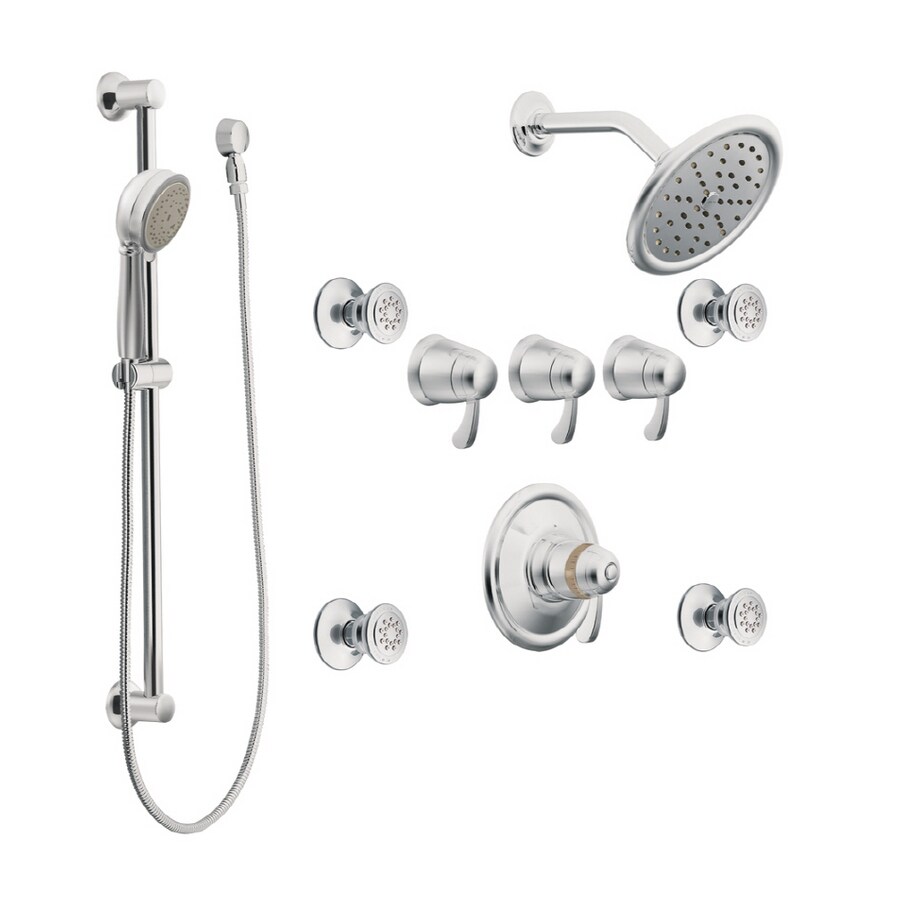 Moen 275 Chrome ExactTemp Vertical Spa Trim Kit