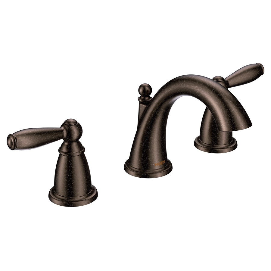 Moen Brantford Oil Rubbed Bronze 2 Handle Widespread Watersense