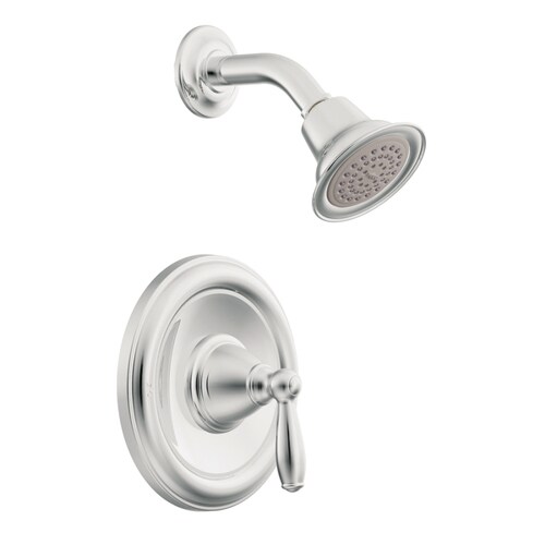 Moen Brantford Chrome 1-handle Shower Faucet at Lowes.com