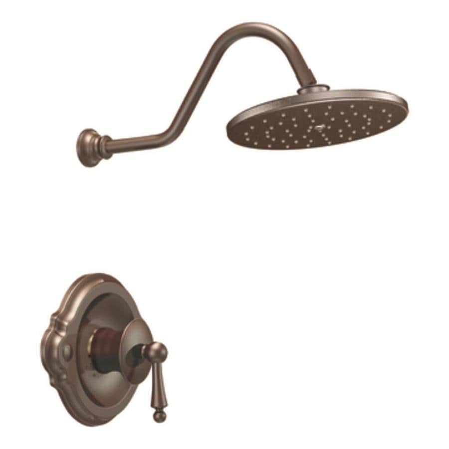 Moen Waterhill Oil Rubbed Bronze 1 Handle Shower Faucet At Lowes Com