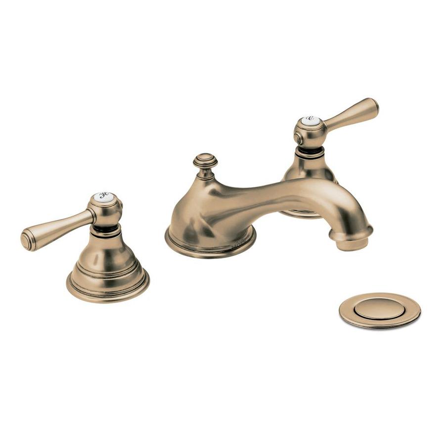 Moen Kingsley Antique Bronze 2Handle Widespread WaterSense Bathroom