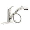 Shop Moen Renzo Chrome 1 Handle Pull Out Kitchen Faucet At Lowes Com   026508194935sm 