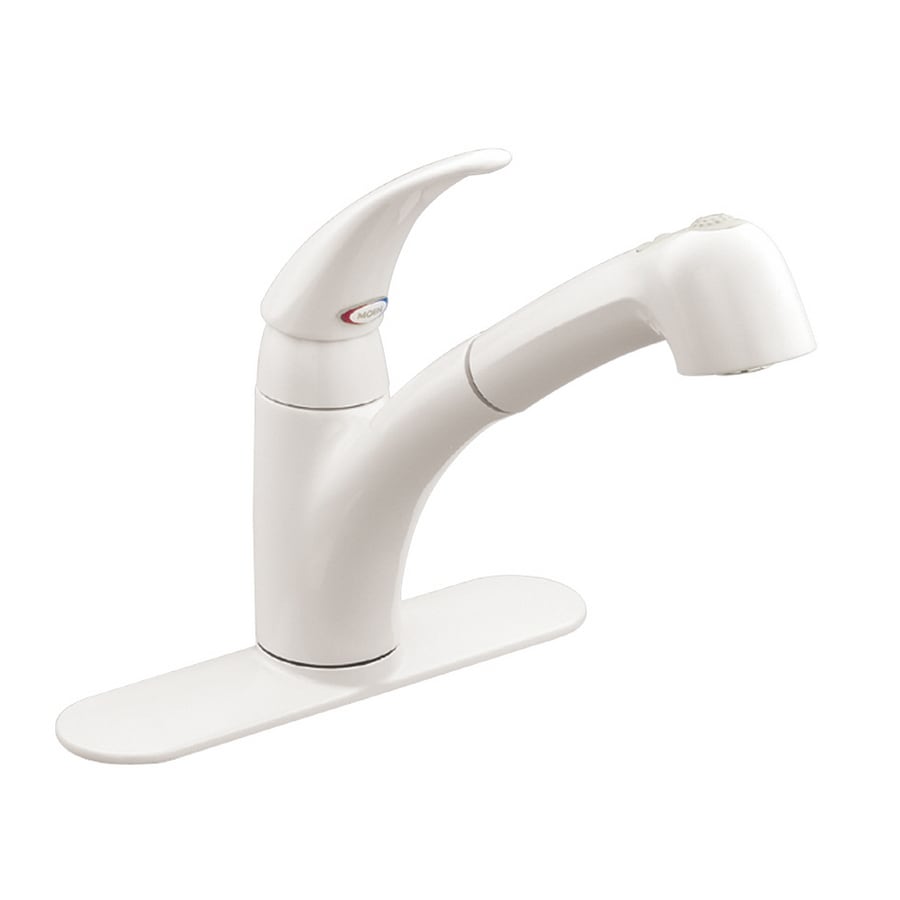 Moen Extensa Pull Out Kitchen Faucet At Lowes Moen Extensa Pull Out Kitchen Faucet