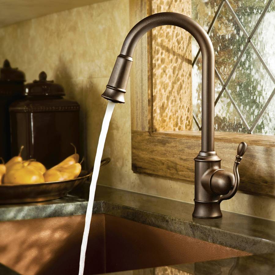 Moen S7208ORB Kitchen-Faucets - View #3