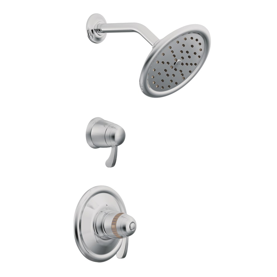 Shop Moen Chrome 2-Handle Shower Faucet at Lowes.com