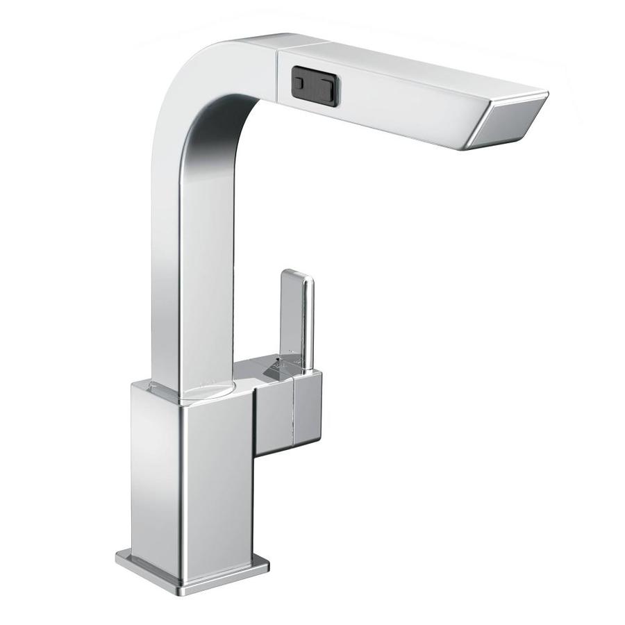 Moen 90 Degree Chrome 1 Handle Deck Mount Pull Out Commercial