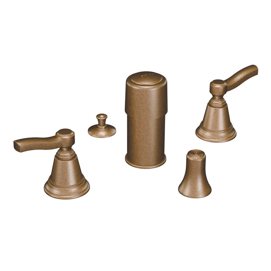 Moen Rothbury Antique Bronze Vertical Spray Bidet Faucet Trim Kit in