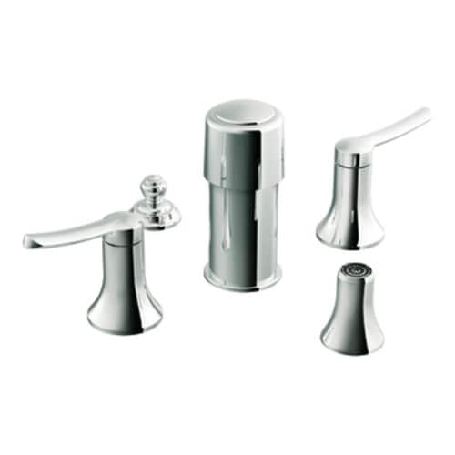 Moen Fina Chrome Vertical Spray Bidet Faucet Trim Kit At 4491