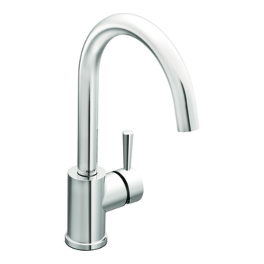 Moen Level Chrome Single Handle High-arc Kitchen Faucet in the Kitchen ...